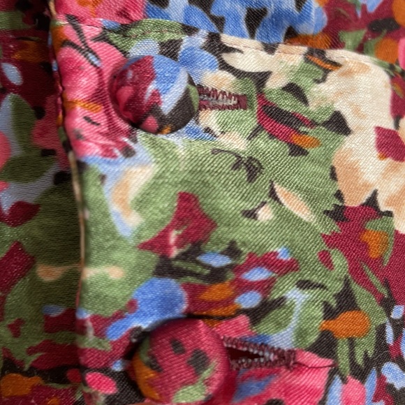 Zara floral satin blouse - Picture 4 of 4
